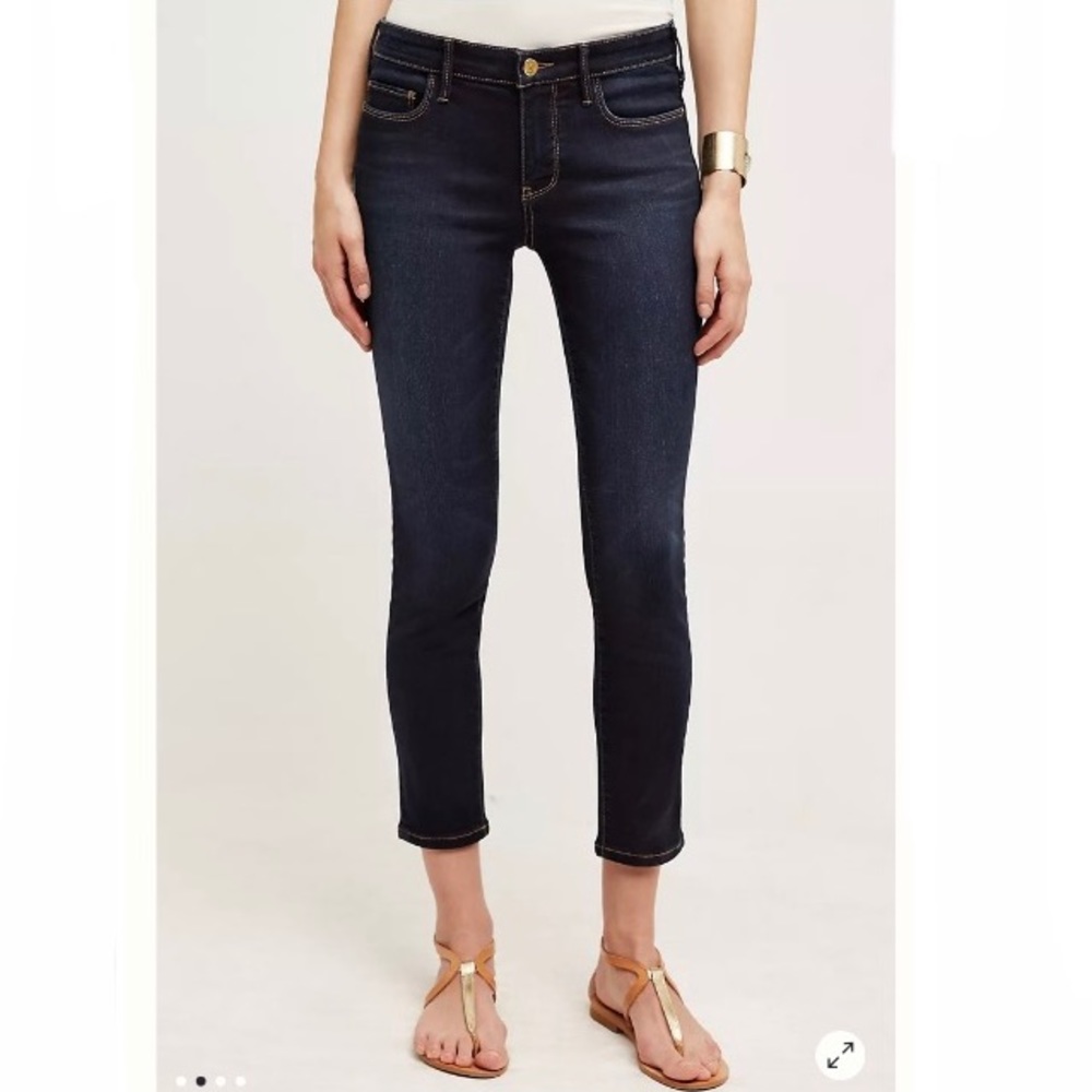 Anthropologie PILCRO Serif Mid-Rise Legging Jeans